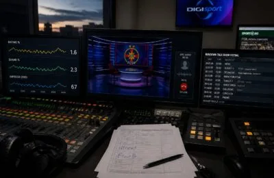 Audiența și presiunea din redacții îl mențin pe Gigi Becali la TV de două decenii